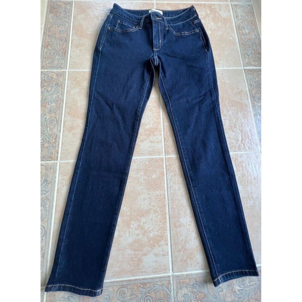 warp +‎ weft Low rise jeans Blue navy women size 2 -New without tags